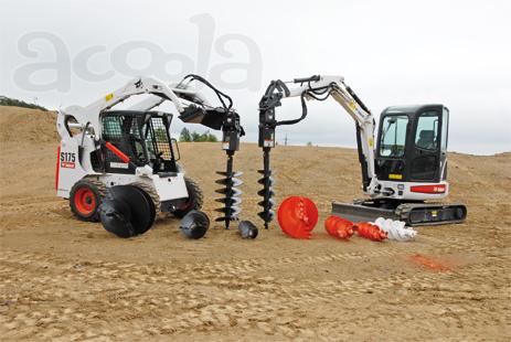 Услуги гидробура, ямобура Bobcat в Калининграде