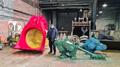Пробивной барабанный просеивающий ковш